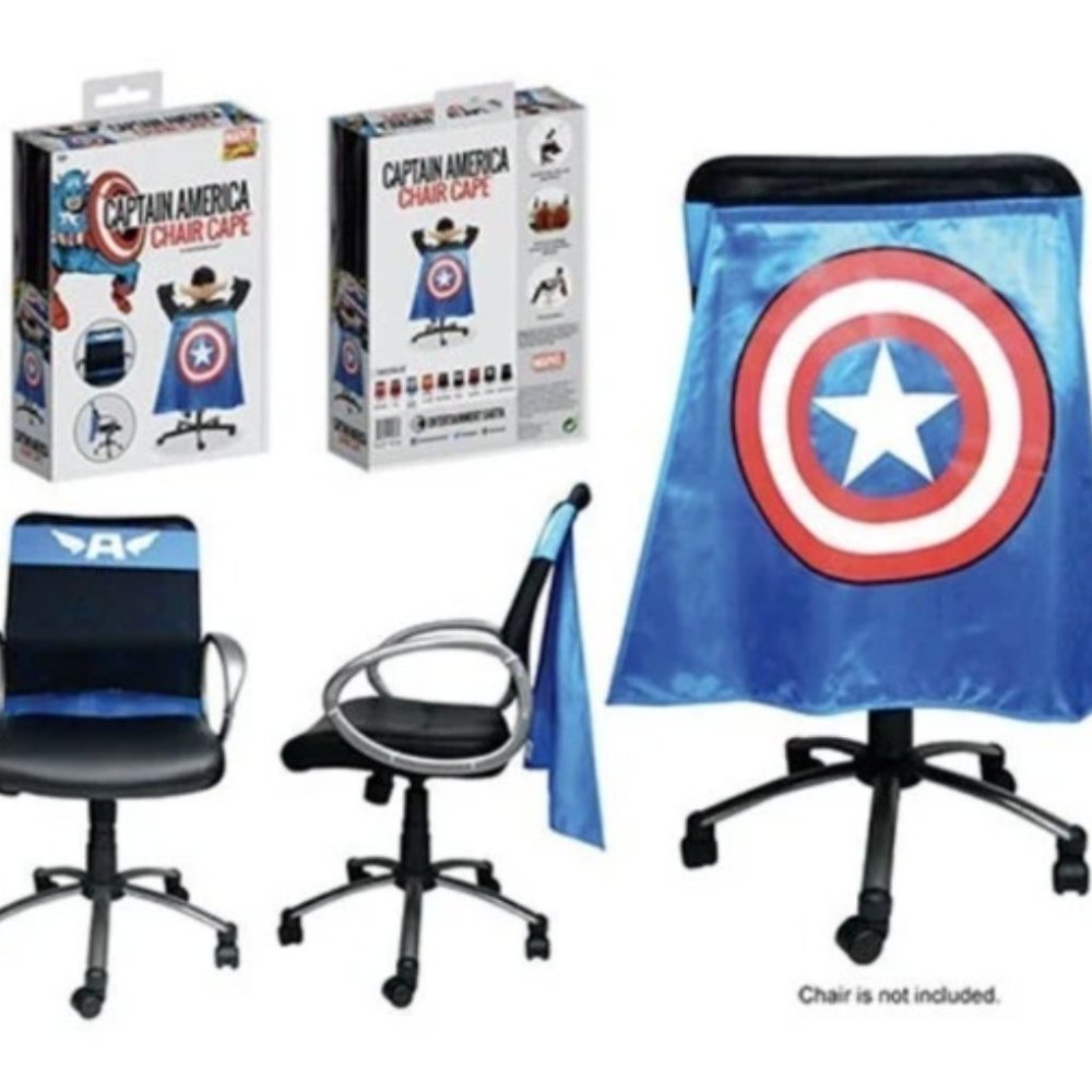 Classic Captain America Chair Cape
